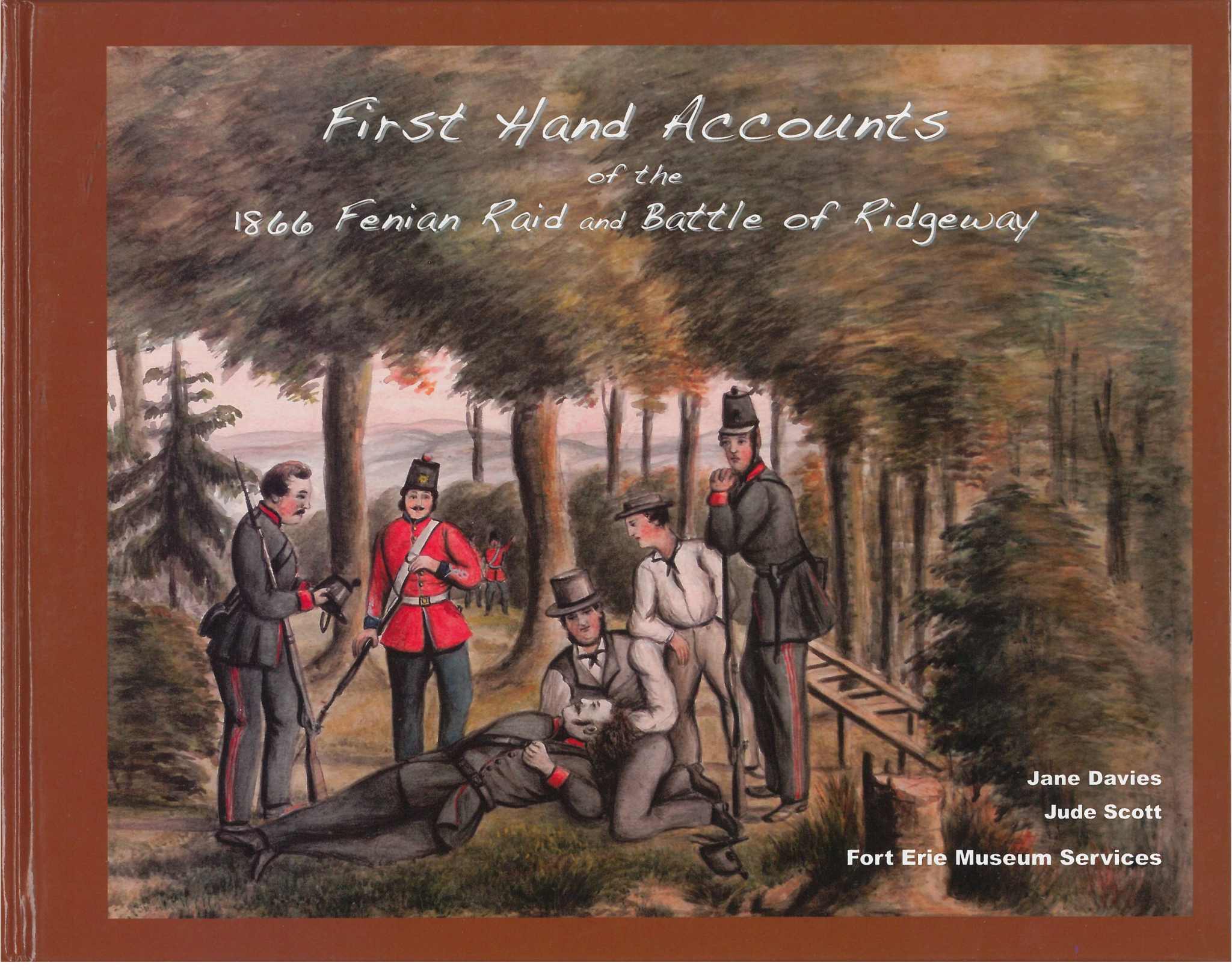 A painting of soldiers from1866 